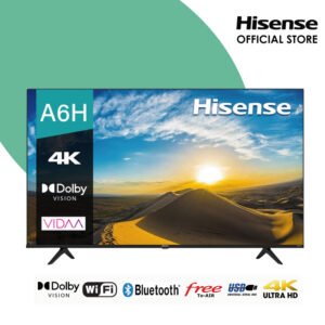 Hisense A6H 55 inch 4K UHD Smart TV