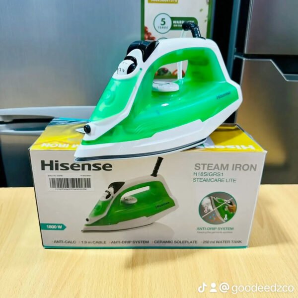 Hisense H18SIGRS1 Steam Iron 1800W - Image 3